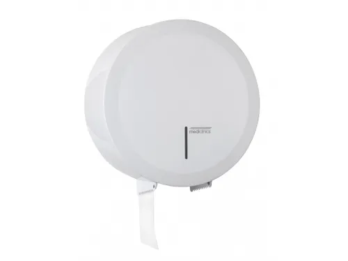 Toiletpapier Dispenser voor Midi Jumborol Toiletpapier Metaal Wit