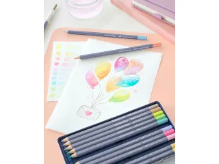 Aquarelpotlood Goldfaber 466 Pastel Permanent groen - 8