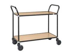 tafelwagen,draagverm. 250kg,2xhouten plaat,laadvl. LxB 950x430mm