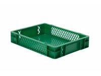 Euronorm-Stapelbak 7l 75x400x300mm Wanden Opengewerkt Bodem Gesloten