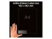 Adresetiket Avery J8563-25 99,1x38,1mm Transparant Inkjet 350 stuks