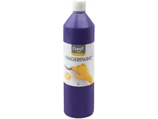 vingerverf Happy set met 10 flesjes 750 ml assorti - 10