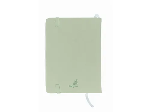 Schetsboek Kangaro A6 mint PU hardcover 80 blad 140 grams roomwit papi