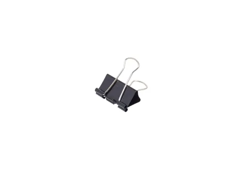 Papierklem MAUL 213 Foldback 32mm capaciteit 13mm zwart