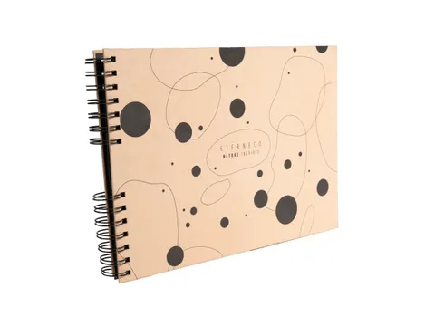 Fotoalb spir 50p.zwr t 32x22cm ETERNECO