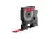 Labeltape Dymo D1 1978366 12mmx3m wit op rood