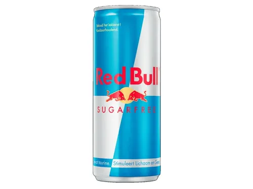 Energiedrank Red Bull sugarfree blik 250 ml