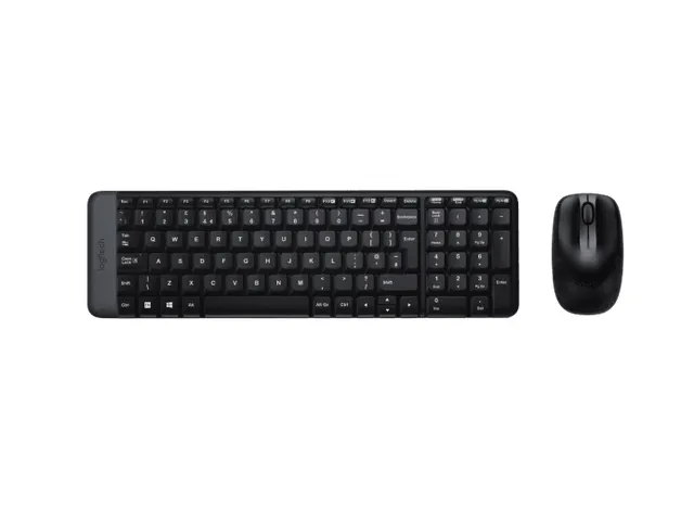 Mk220 Draadloze Toetsenbord Qwerty Us En Muiscombinatie