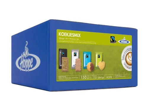Koekjes Hoppe Fairtrade mix 150 stuks