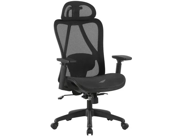 Bureaustoel Kalamos zwart