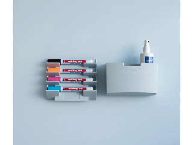 MATTE Glasbord accessoirehouder magnetisch Chilly Lake lichtblauw