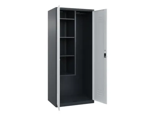 schoonmaakkast HxBxD 1850x800x500mm links 4vakken