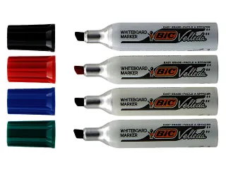 Whiteboardmarker Bic Velleda 1781 schuin large groen - 4