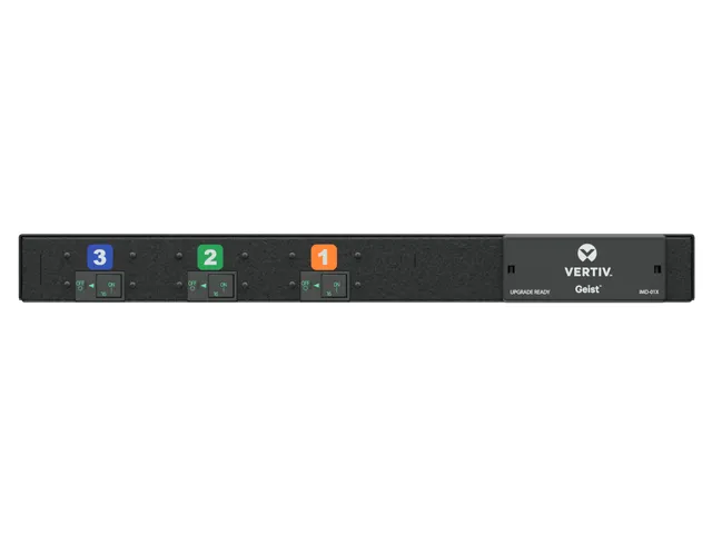 Vertiv UI10026, Basis, 1U, Horizontaal, Zwart, 12 AC-uitgang(en), - CE