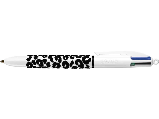 Stylo bille 4 Colours Velours pointe moyenne assorti boîte de 12 pcs