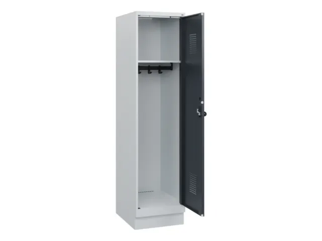 schoollocker,HxBxD 1630x400x500mm,1vak,vak B 400mm,draaigrendel,sokkel