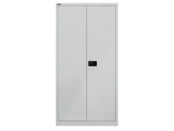 kantoorkast openslaande deuren HxBxD 1806x914x400mm Stalen Lichtgrijs