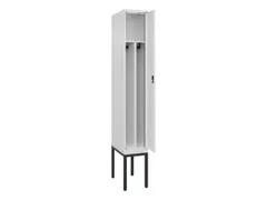 locker voor scheiding van kleding,HxBxD 2120x300x500mm,1vak