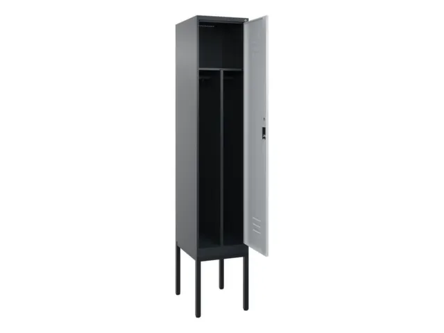 locker voor scheiding van kleding,HxBxD 2120x400x500mm,1vak