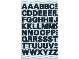 Avery Zweckform Etiketten letters A-Z 2 blad zwart waterbestendig - 2
