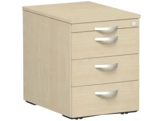 mobiel ladeblok,HxBxD 570x430x600mm,3lade(n),esdoorn - 2