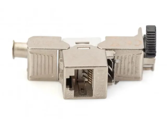 CAT 6A Keystone Module afgeschermd met intelligente kabelmanager 24st