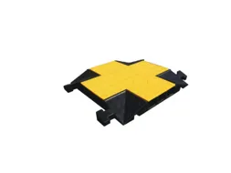 kabelbrug,kruisingselement,BxD 740x597mm,overrijd H 75mm,hard rubber