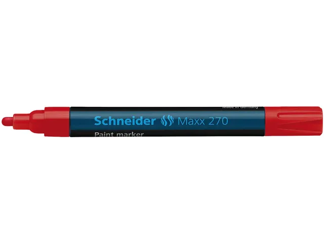 Lakmarker Schneider Maxx 270 1-3mm Rood