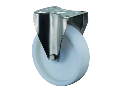 bokwiel,draagverm. 700kg,kunststof,ØxB 200x50mm,RVS-wiellager