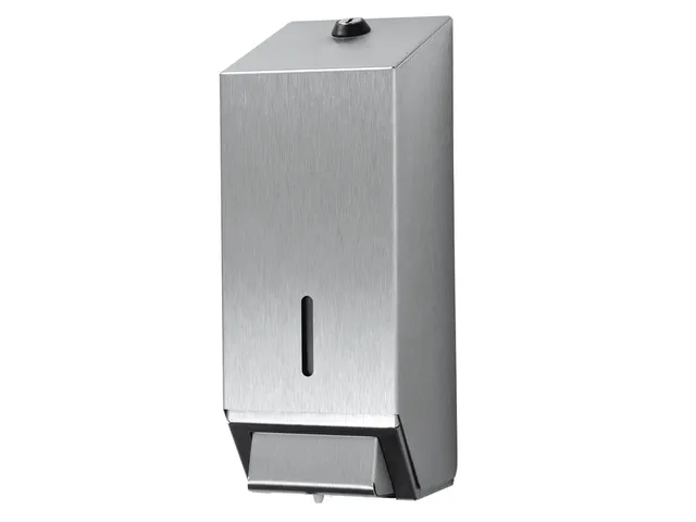 Zeepdispenser Euro RVS 1000ml navulbaar