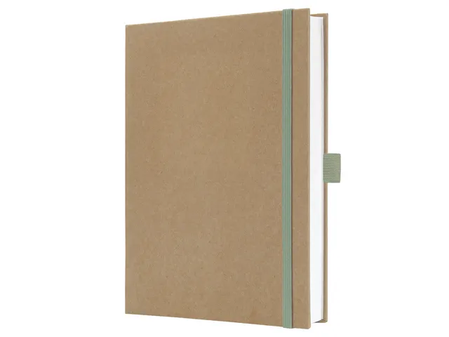 Carnet de notes Jolie A5 kraft Pure Mint blanc HC 192pag 100gr