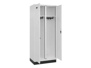 locker voor scheiding van kleding,HxBxD 1950x800x500mm,2vak - 1