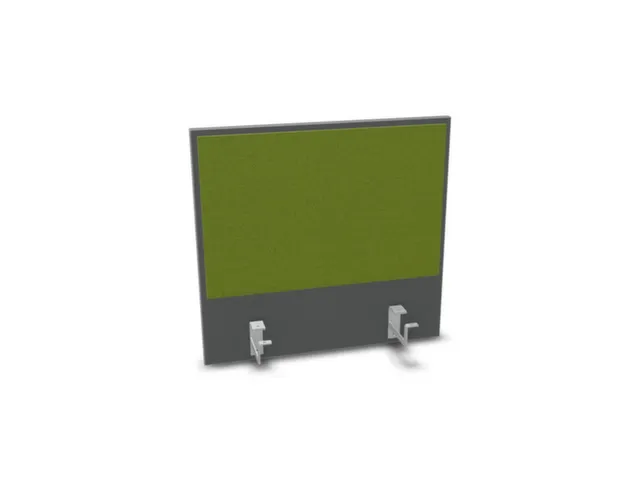 panneau de rehausse p. table de bureau MS-gris foncé BN7048-vert