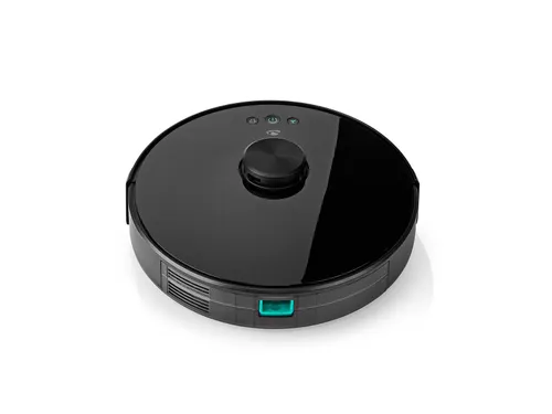 Robotstofzuiger Nedis wifi laser 3-in-1 zwart