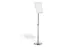 OUTLET Support information sur pied avec cadre clipsable A4 aluminium