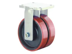 Bokwiel Velg Gietijzer Pu-Band Øxb 300/2X50Mm Draagverm. 2000Kg