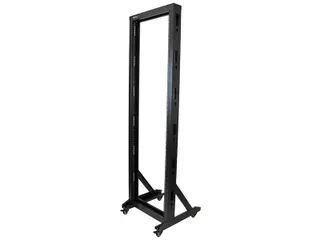 42U Open Server Rack Frame Met Zwenkwielen Serverkast Met 2 Stijlen - 1