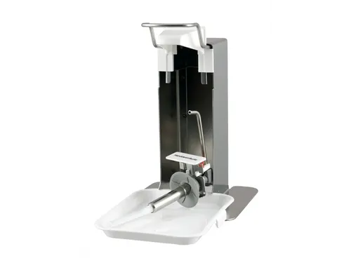 Zeepdispenser & Desinfectiedispenser 500 Ml Beugel Rvs Lb Opvangschaal