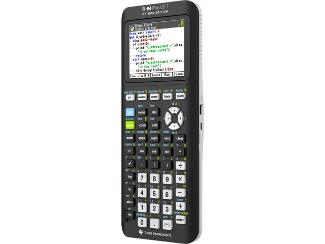 Grafische calculator TI-84PLCETPYT Python Edition