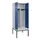 PBM-locker met bank,HxBxD 2120x800x815mm,2vak,vak B 400mm