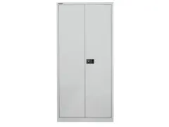 kantoorkast openslaande deuren HxBxD 1950x914x500mm Stalen Lichtgrijs