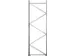 staanderframe,v. palletstelling,HxD 4620x750mm,verzinkt