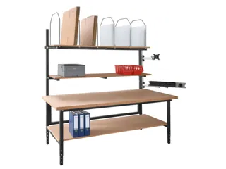 legbord,v. paktafel,BxD 1880x680mm,v. B 2000mm - 2