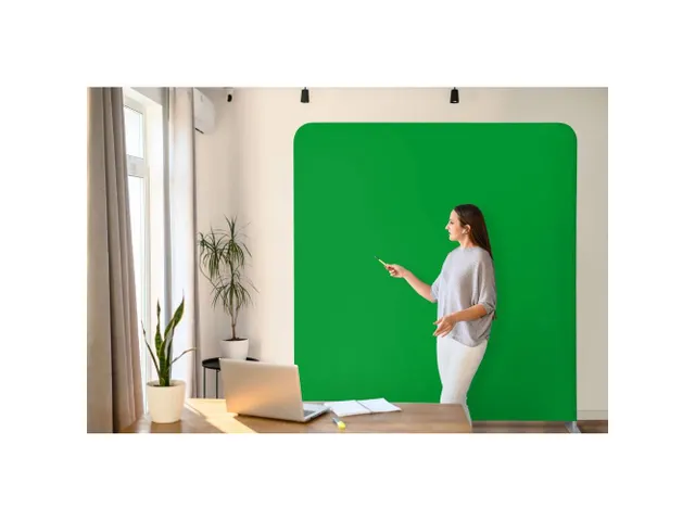 Zipper-Wall Straight 200x230cm Green Screen Chromakey
