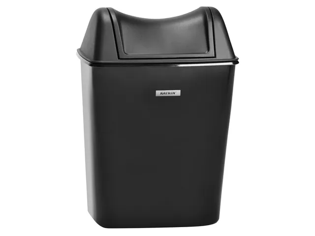 Dameshygiënebak Katrin 8 liter zwart 92223