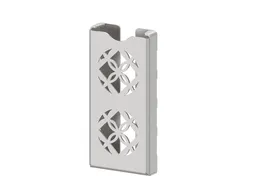 SmartNose luchtverfrisser dispenser RVS met uitgesneden bloemendesign