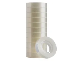 Plakband Quantore 12mmx33m transparant - 1