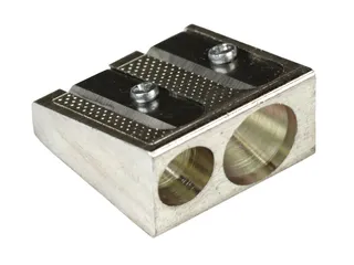 Puntenslijper Aristo metaal dubbel kegelvorm - 1