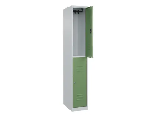 dubbeldekse locker,HxBxD 1850x300x500mm,1x2vak.,vak B 300mm