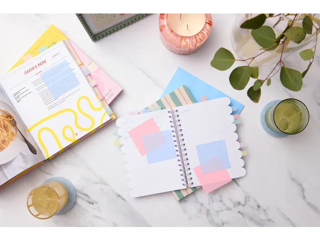 Bloc-mémos Post-it 3M 73x73mm rose transparent